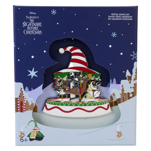 [671803528079] Pin Town Carousel Pesadilla Antes de Navidad Disney Loungefly