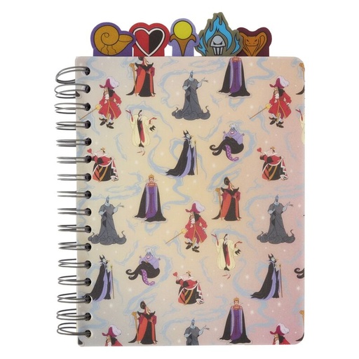 [671803530409] Cuaderno Villanas Disney Loungefly