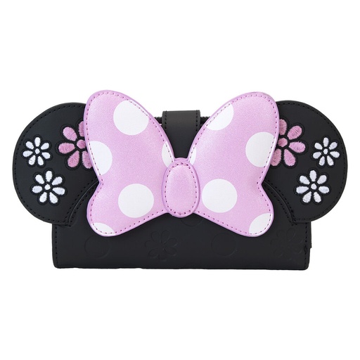 [671803534261] Cartera Floral Rock the Dots Minnie Disney Loungefly