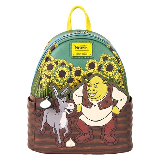 [671803536647] Mochila Vibraciones Primaverales Shrek Loungefly 26cm