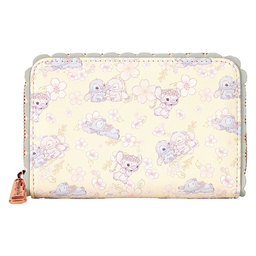 [671803539877] Cartera Cherry Blossom Stitch Disney Loungefly