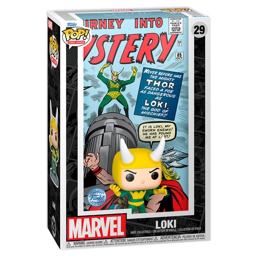[889698736244] Figura POP Comic Cover Marvel Loki Exclusive