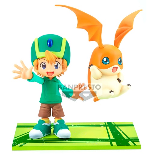 [4983164189766] Figura Takeru & Patamon Adventure Archives Digimon Adventure 15cm