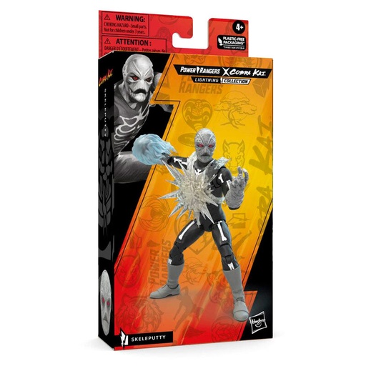 [5010994187019] Figura Skeleputty Power Rangers x Cobra Kai Lightning 15cm