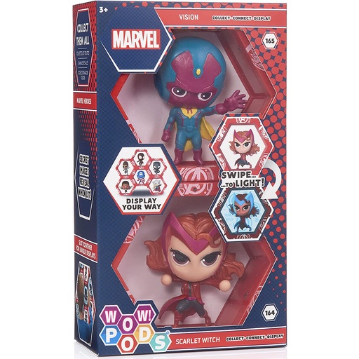 [5055394021501] Set Figuras led WOW! POD Vision + Scarlet Marvel