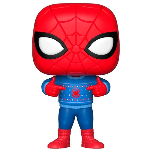 [889698339834] Figura POP Marvel Holiday Spider-Man with Ugly Sweater