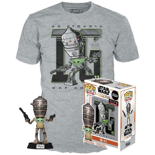 [889698517669] Set figura POP & Tee Star Wars IG-11 With the Child Exclusive