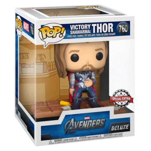 [889698543286] Figura POP Deluxe Marvel Los Vengadores Avengers Thor Exclusive