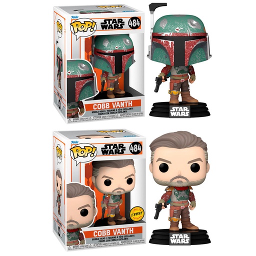 [889698545228 C6] Figura POP Star Wars Mandalorian Marshal Cobb Vanth