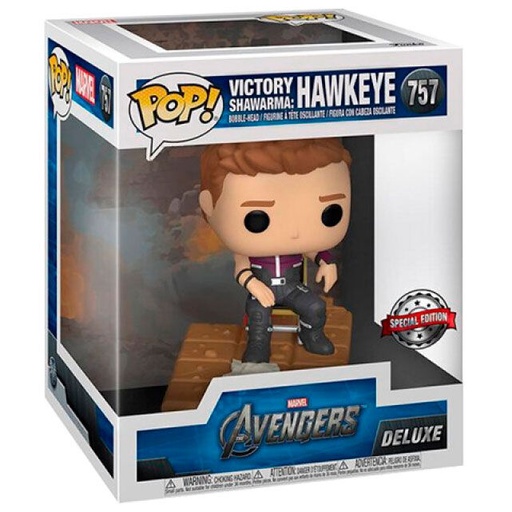 [889698549004] Figura POP Marvel Avengers Hawkeye Victory Shawarma Exclusive