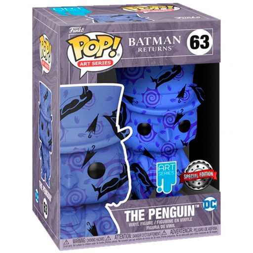 [889698601016] Figura POP DC Comics Batman Return The Penguin Artist + Case Exclusive