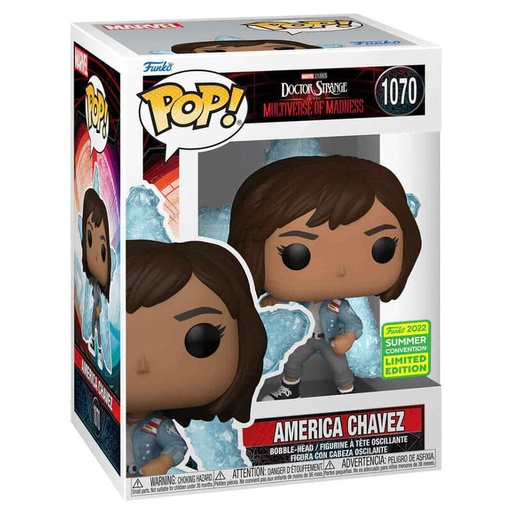 [889698652476] Figura POP Marvel Doctor Strange Multiverse of Madness America Chavez Exclusive