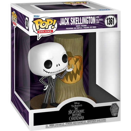 [889698723114] Figura POP Disney Deluxe Pesadilla Antes de Navidad 30th Anniversary Jack Skellington With Halloween Door