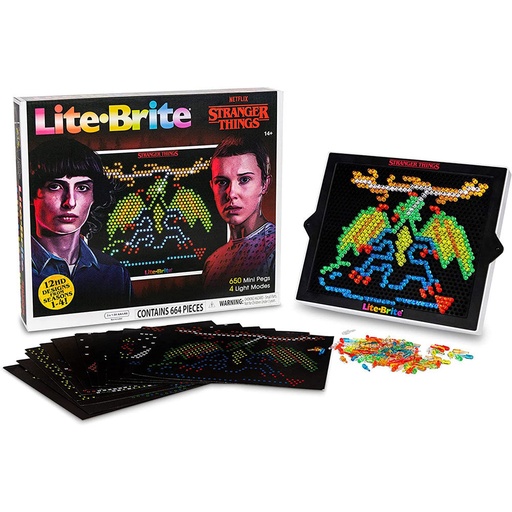 [885561022957] Juego Lite Brite Stranger Things