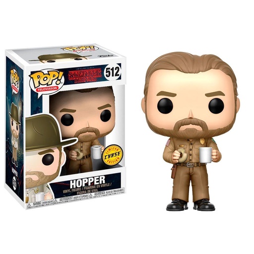 [889698144254 chase] Figura POP Stranger Things Hopper Chase