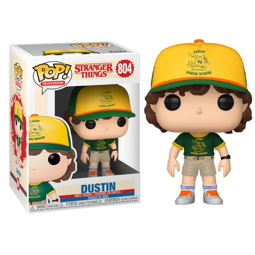 [889698385329] Figura POP Stranger Things 3 Dustin At Camp