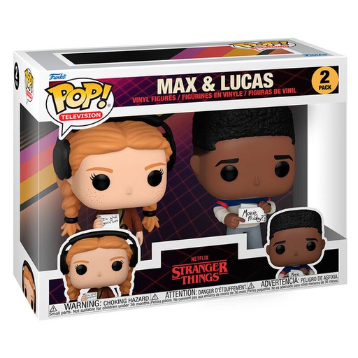 [889698801393] Blister 2 figuras POP Stranger Things Max & Lucas