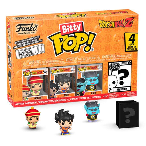 [889698730235] Blister 4 figuras Bitty POP Dragon Ball Z Cell