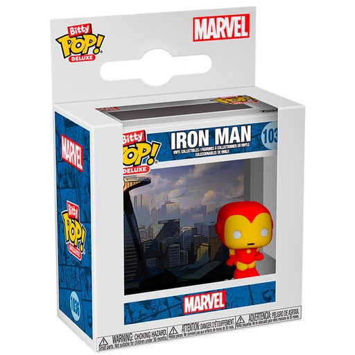 [889698813013] Figura Bitty POP Deluxe Marvel Iron Man