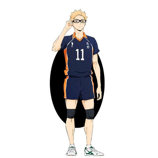 [4573102684325] Figura Ichibansho Kei Tsukishima Battle at the garbage Dump 2 Haikyu!! 20cm