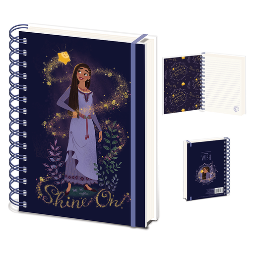 [5056480392970] Cuaderno A5 Wish Disney