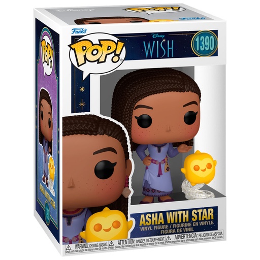 [889698724203] Figura POP Disney Wish Asha with Star