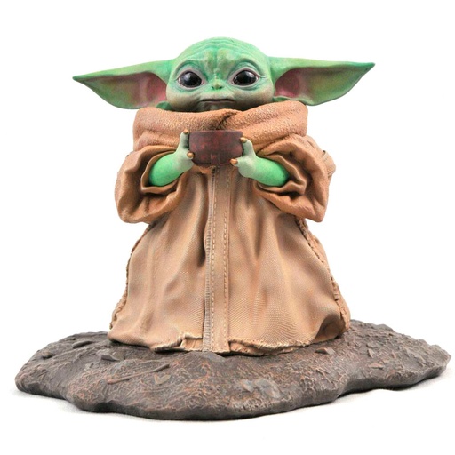 [699788841747] Estatua Premier Collection The Child Soup The Mandalorian Star Wars 17cm