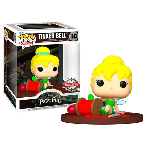 [889698587945] Figura POP Disney Peter Pan Tinker Bell on Spool Exclusive