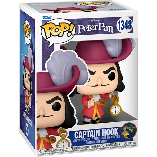 [889698706957] Figura POP Disney Peter Pan 70th Anniversary Captain Hook