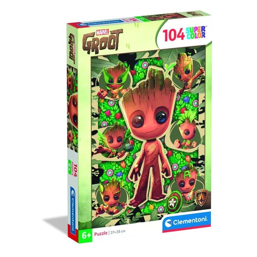 [8005125250516] Puzzle I Am Groot Marvel 104pzs