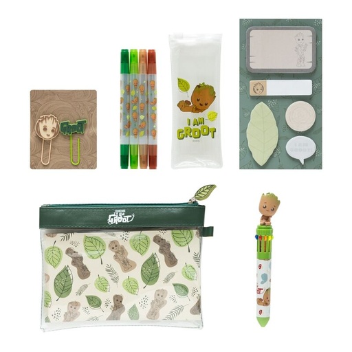 [8435497268695] Set papeleria I am Groot Marvel