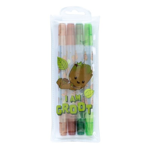 [8435497268701] Set 4 Subrayadores Groot Marvel