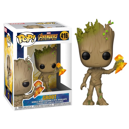 [889698357739] Figura POP Marvel Infinity War Groot Stormbreaker