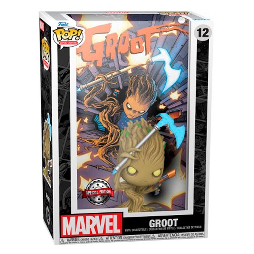 [889698649261] Figura POP Comic Cover Marvel Groot Exclusive