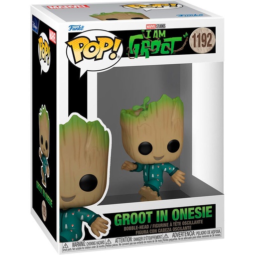 [889698706506] Figura POP Marvel I am Groot - Groot in Onesie