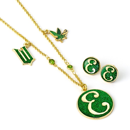 [5055583462092] Set Colgante + pendientes Elphaba Wicked