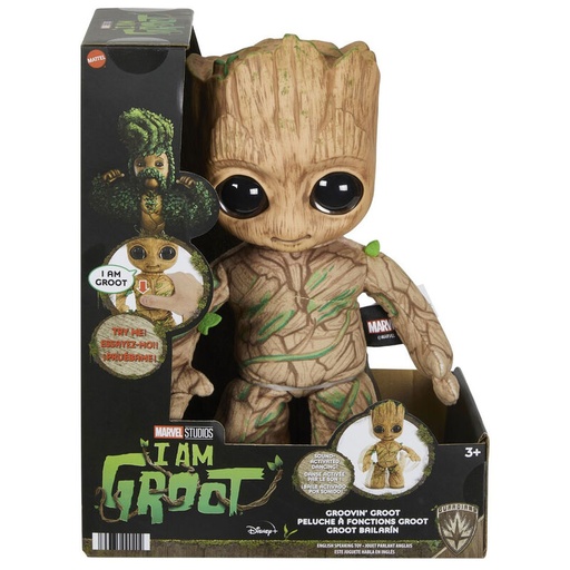 [194735090204] Peluche bailon Groot - I am Groot Marvel 28cm