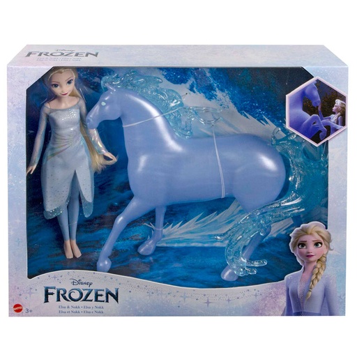 [194735120871] Set muñeca Elsa + Nokk Frozen Disney