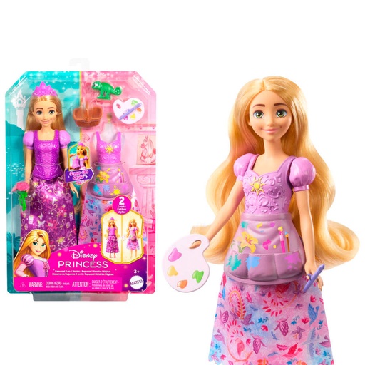 [194735259137] Muñeca Rapunzel Historias Magicas Princesas Disney