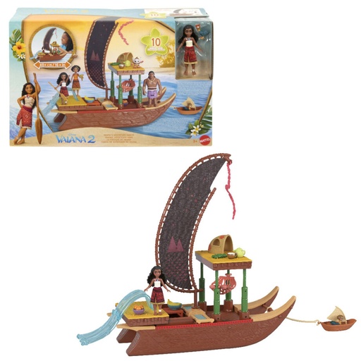 [194735265237] Canoa de Aventuras Vaiana Moana 2 Disney