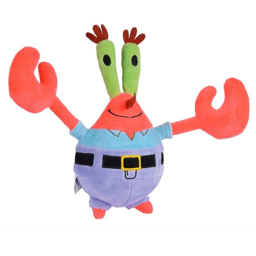 [4006592089658] Peluche Sr. Cangrejo Bob Esponja 20cm