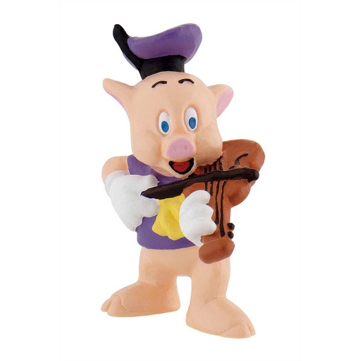 [4007176124918] Figura Cerdito Violin Los 3 Cerditos 6cm