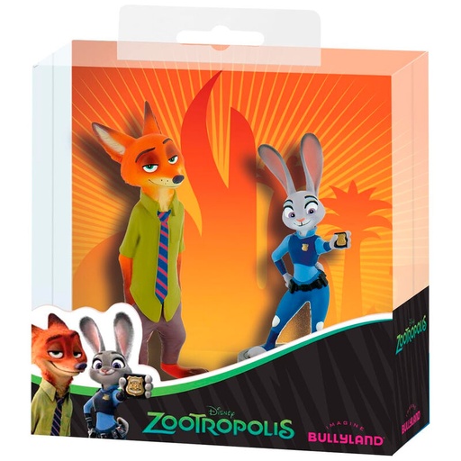 [4007176131619] Blister 2 figuras Zootropolis Disney