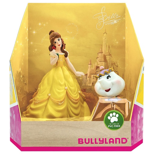 [4007176134368] Blister 2 figuras La Bella y La Bestia Disney 14cm