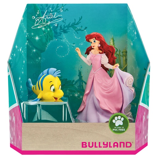 [4007176134375] Blister 2 figuras La Sirenita Disney 14cm