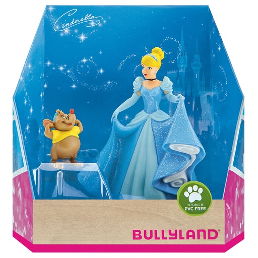 [4007176134382] Blister 2 figuras Cenicienta Disney 14cm