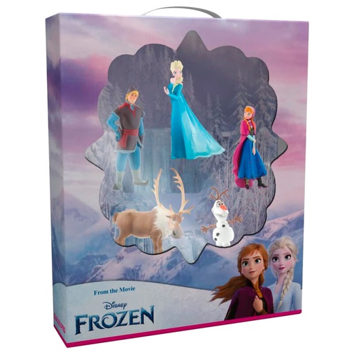 [4063847134136] Blister 5 figuras Frozen Disney