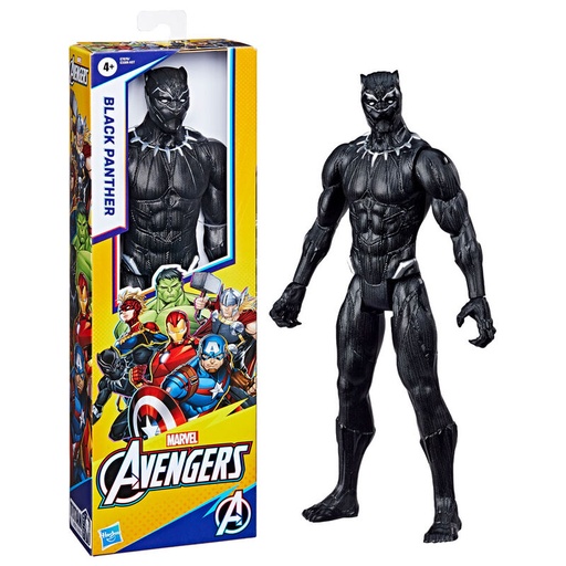 [5010996214669] Figura Black Panther Deluxe Titan Hero Vengadores Avengers Marvel 30cm