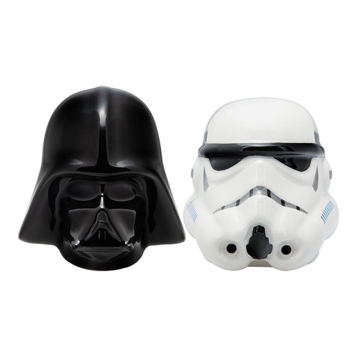 [5056577737233] Set salero y pimentero Darth Vader y Stormtrooper Star Wars 7cm