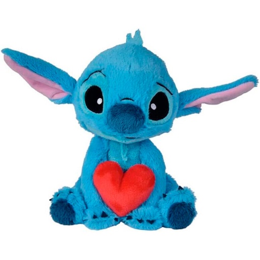 [5400868027198] Peluche corazon Stitch Disney 25cm